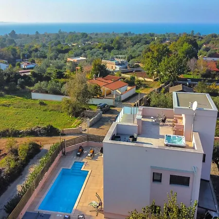 Karizma With Pool, Jacuzzi, And Sea View Villa *